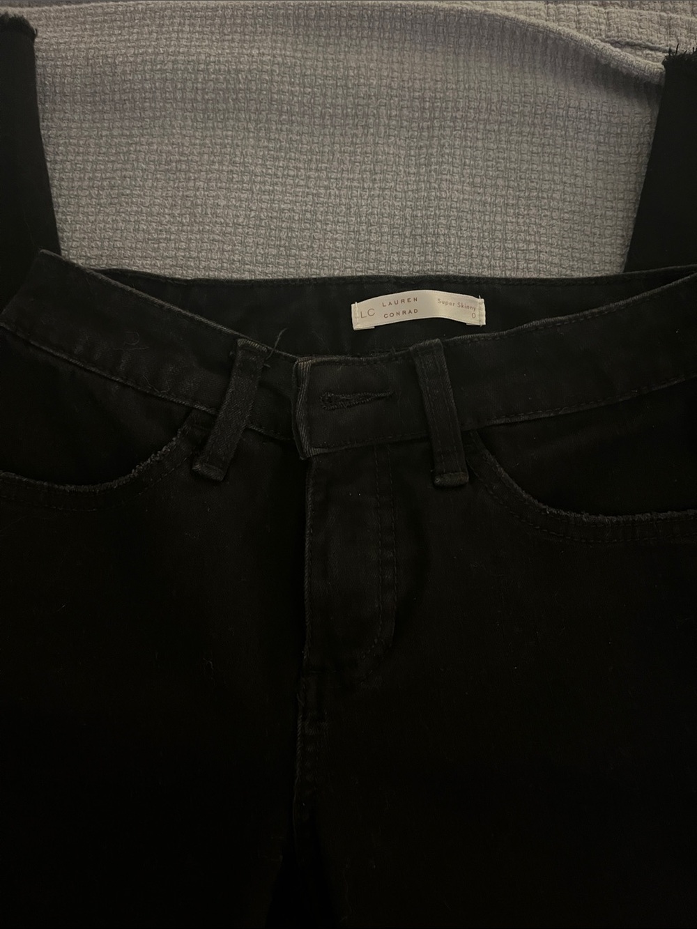 LC Lauren Conrad High-Rise Black Jeans